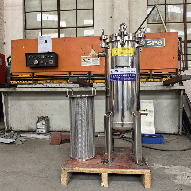 不銹鋼楔形網(wǎng)籃式過(guò)濾器